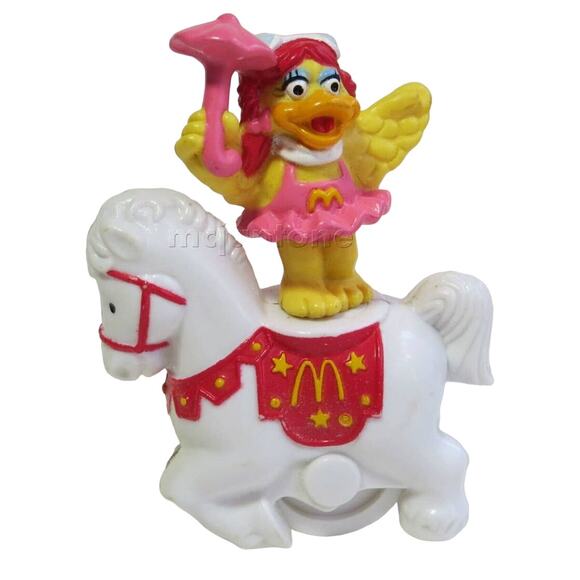 1991 McDonald's Circus Parade Elephant Rider Birdie Happy Meal Toy - Picture 1 of 1